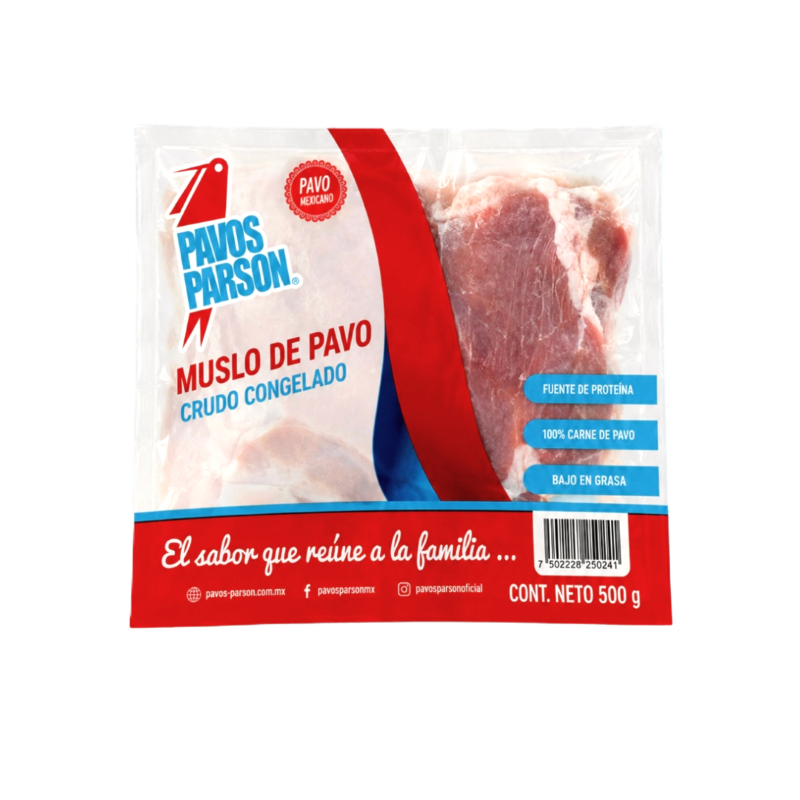 Muslo de Pavo Crudo Congelado Pavos Parson